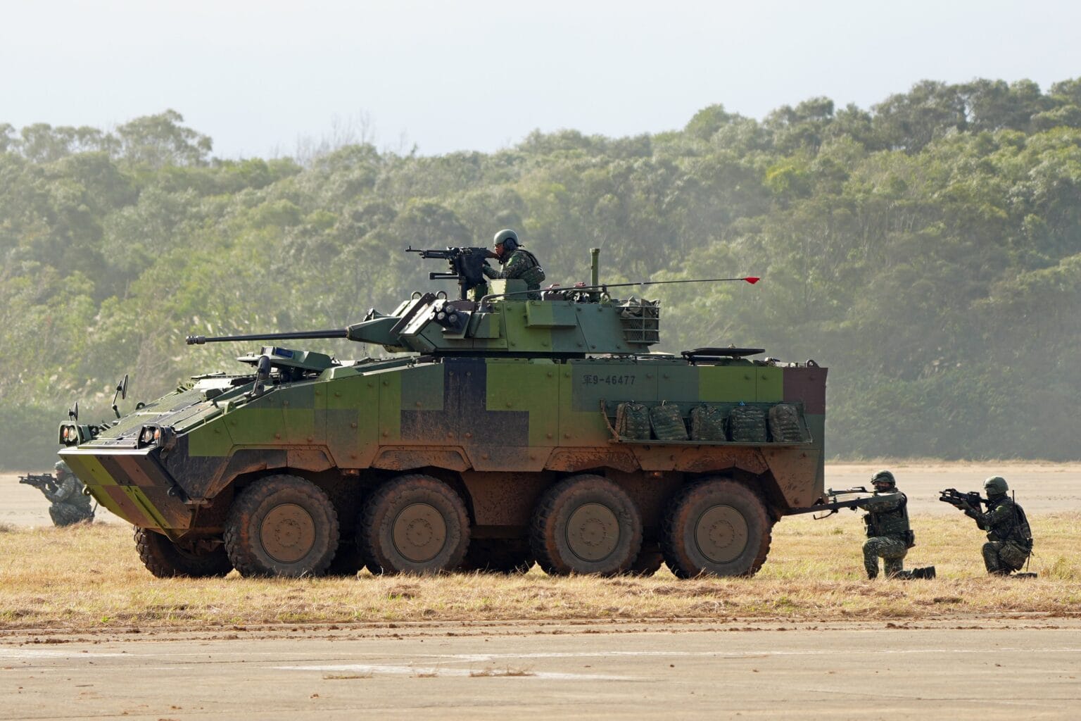 Welding Defects Found in Taiwan’s Armored Vehicle Fleet